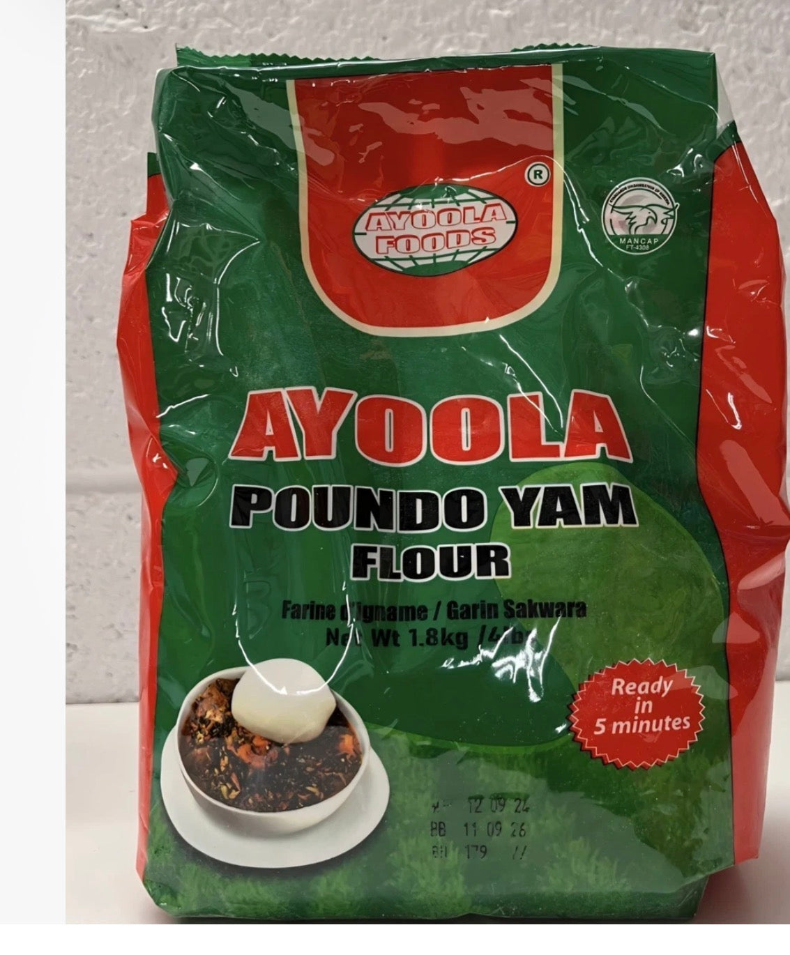 Ayoola poundo yam 1.8kg