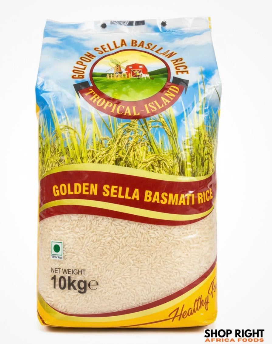 Tropical island golden sella basmati rice 5kg