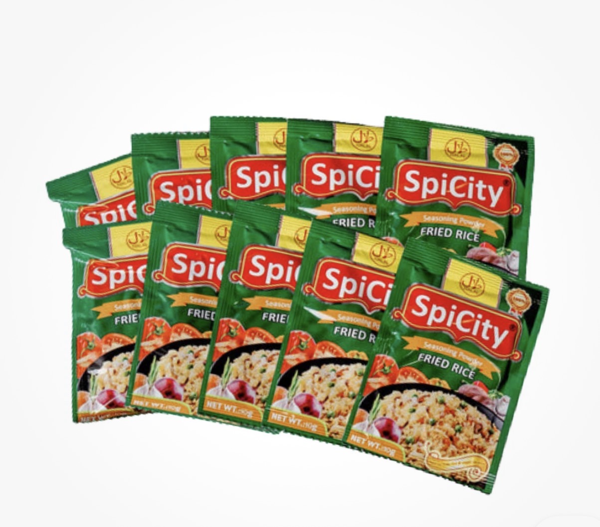 Spicity fried roll of 10