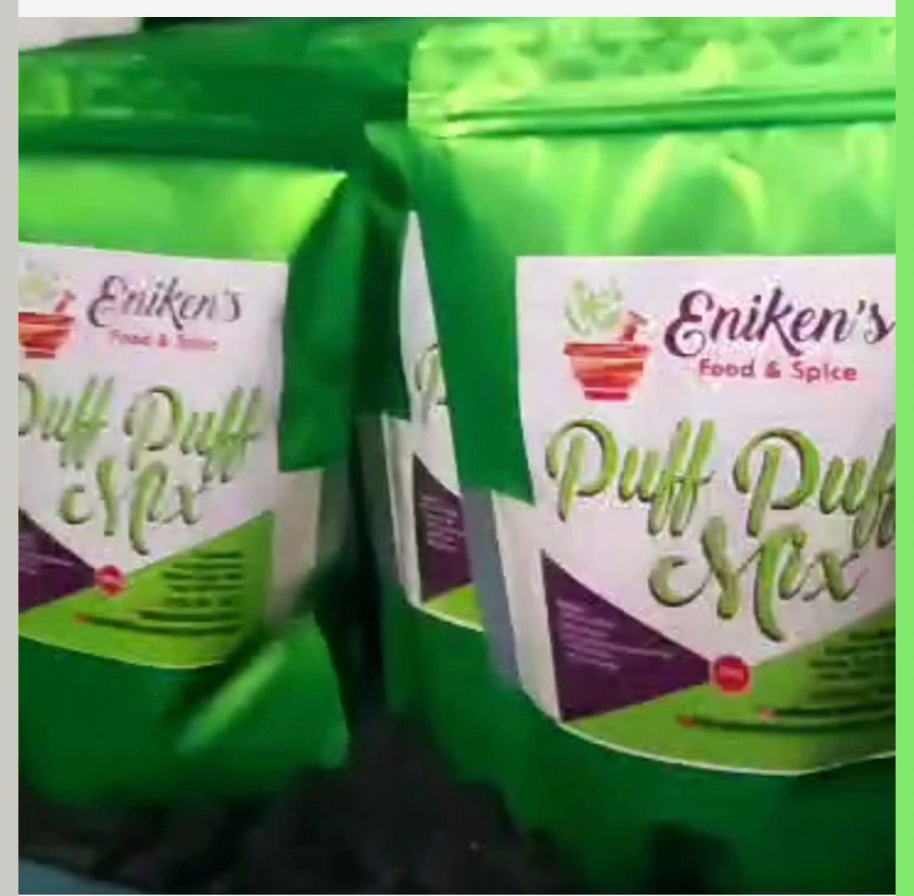 Puff puff mix