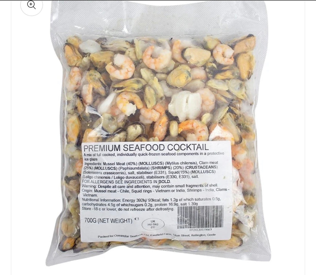 Frozen seafood mix 800g