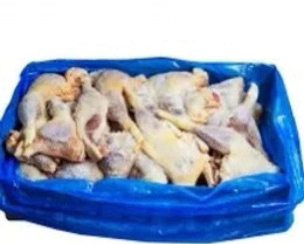 Half box Pluvera hard chicken leg 5kg